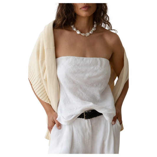 Linen Tube Top