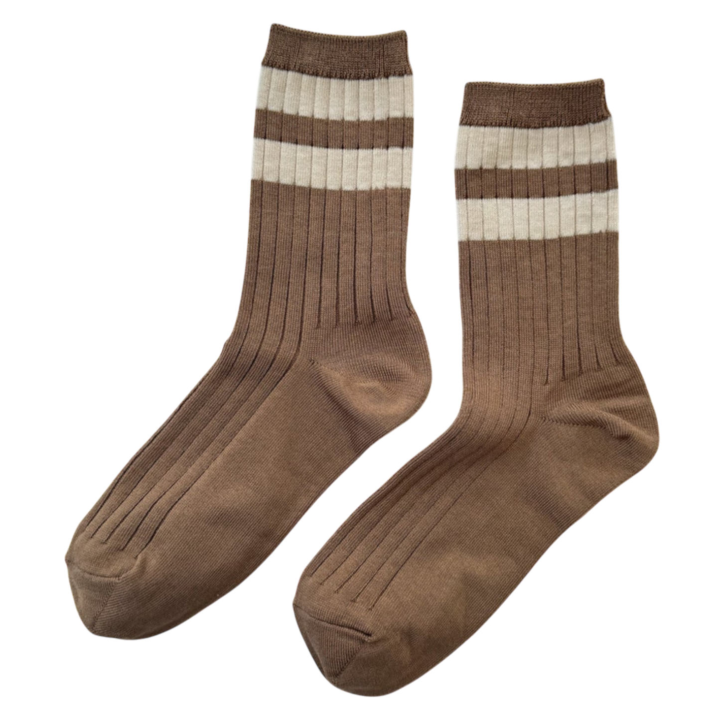 Her Socks Varsity Toffee