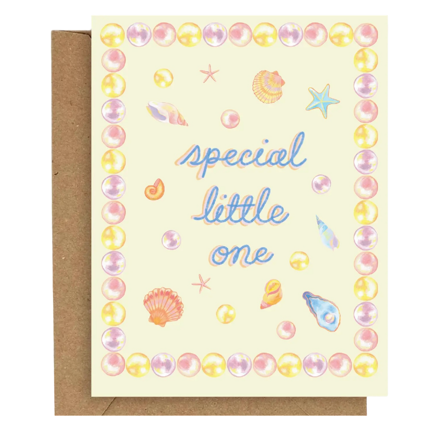 Shells Baby Card