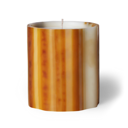 Le Feu Marron: Amber Candle