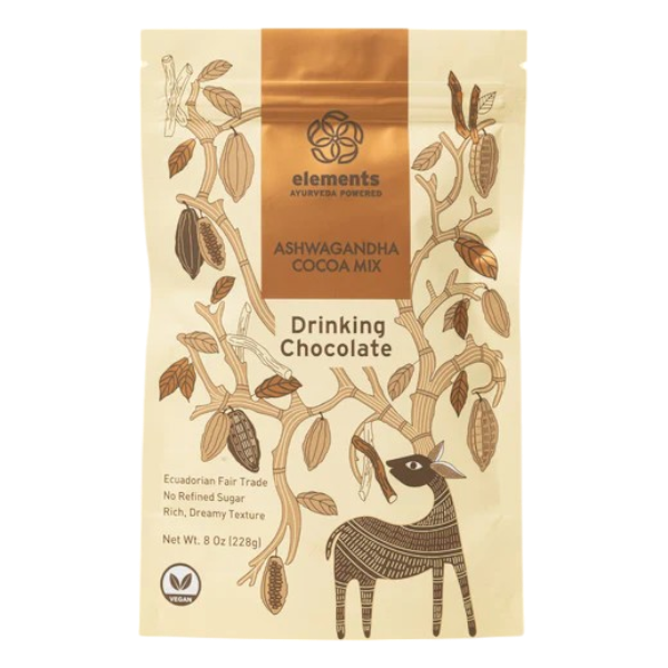 Ashwagandha Infused Vegan Drinking Hot Chocolate (8oz)