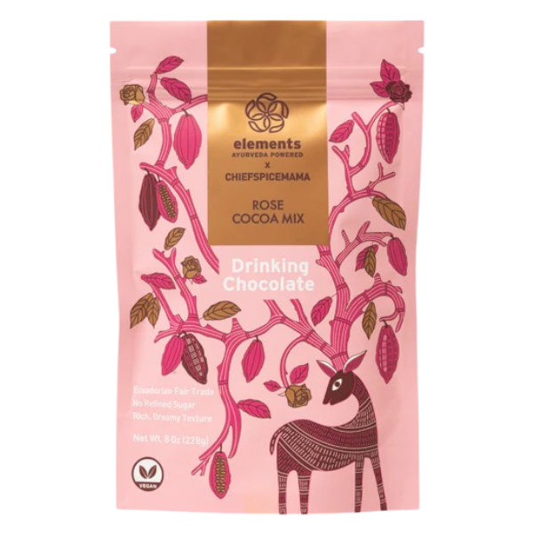 Rose Vegan Drinking Chocolate