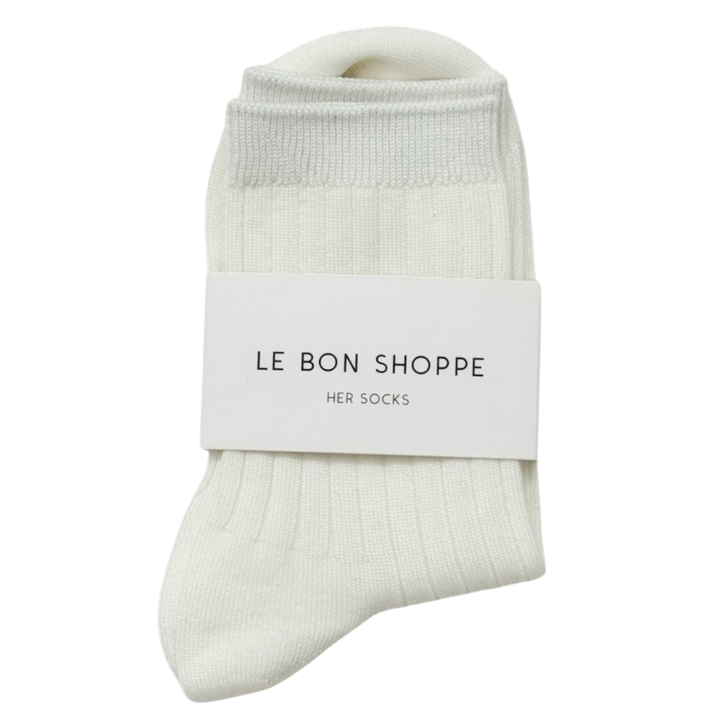 Her Socks: Classic White
