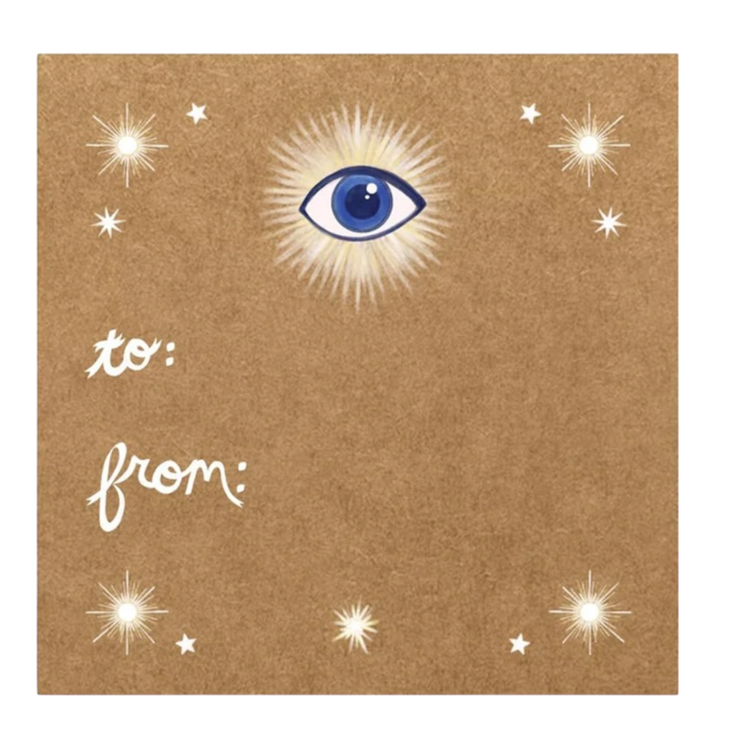 To/From Evil Eye Sticker