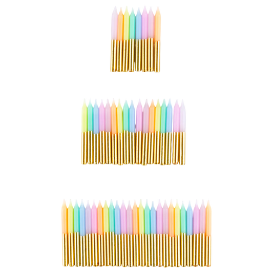 Pastel Mini Candles