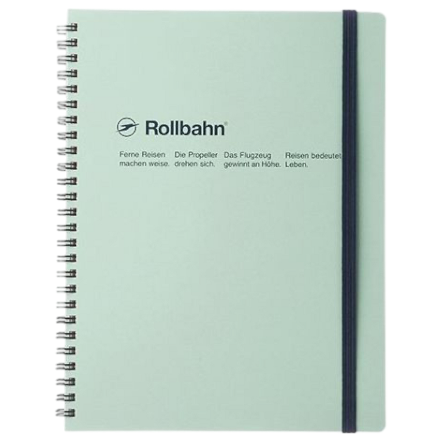 Rollbahn Spiral Notebook: Cream