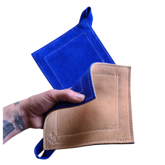 Suede Potholder