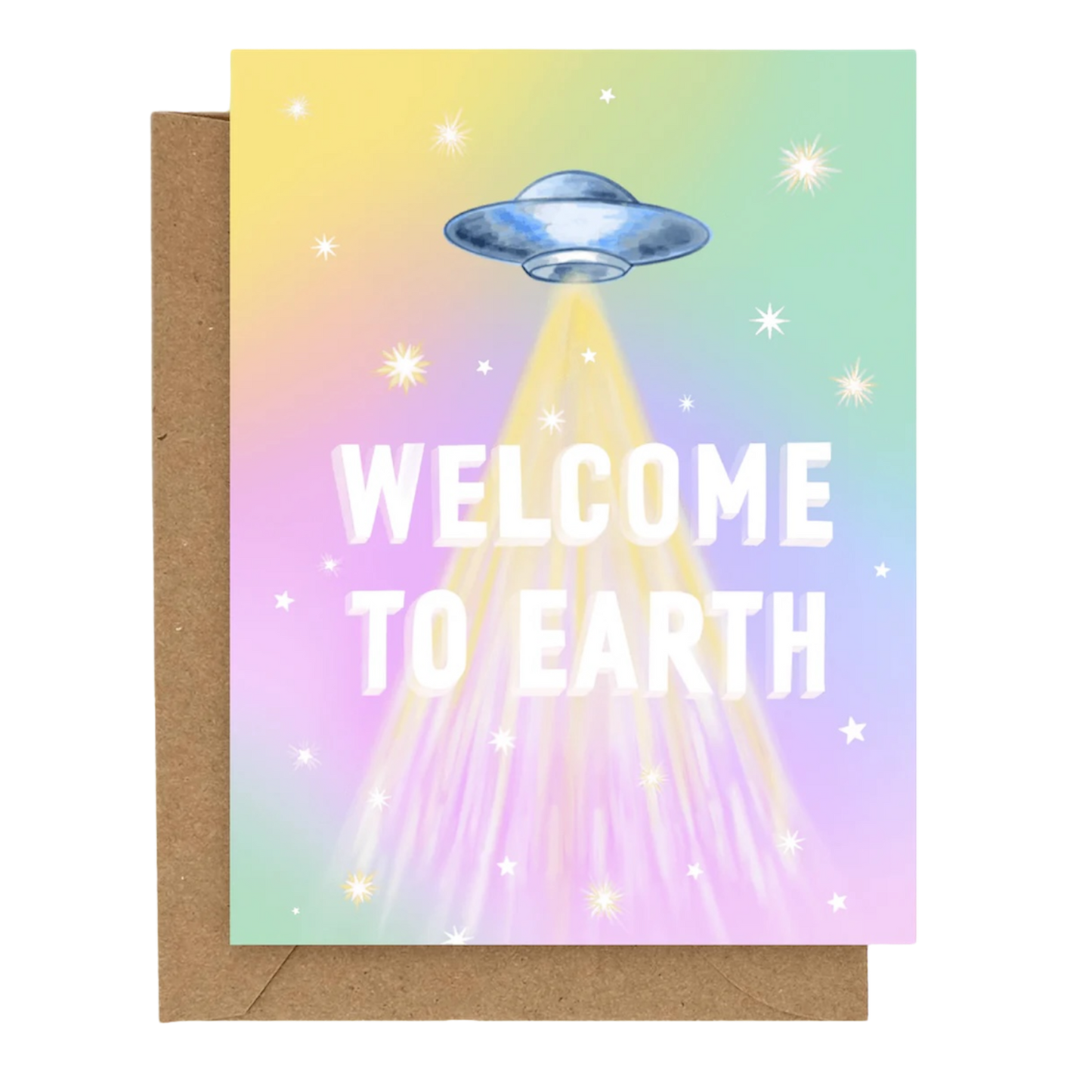 UFO Baby Card