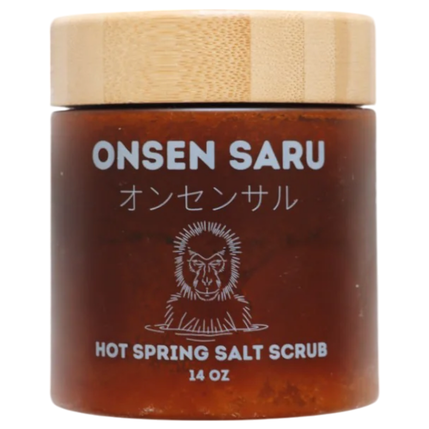 Onsen Saru Hot Spring Salt Scrub 14oz