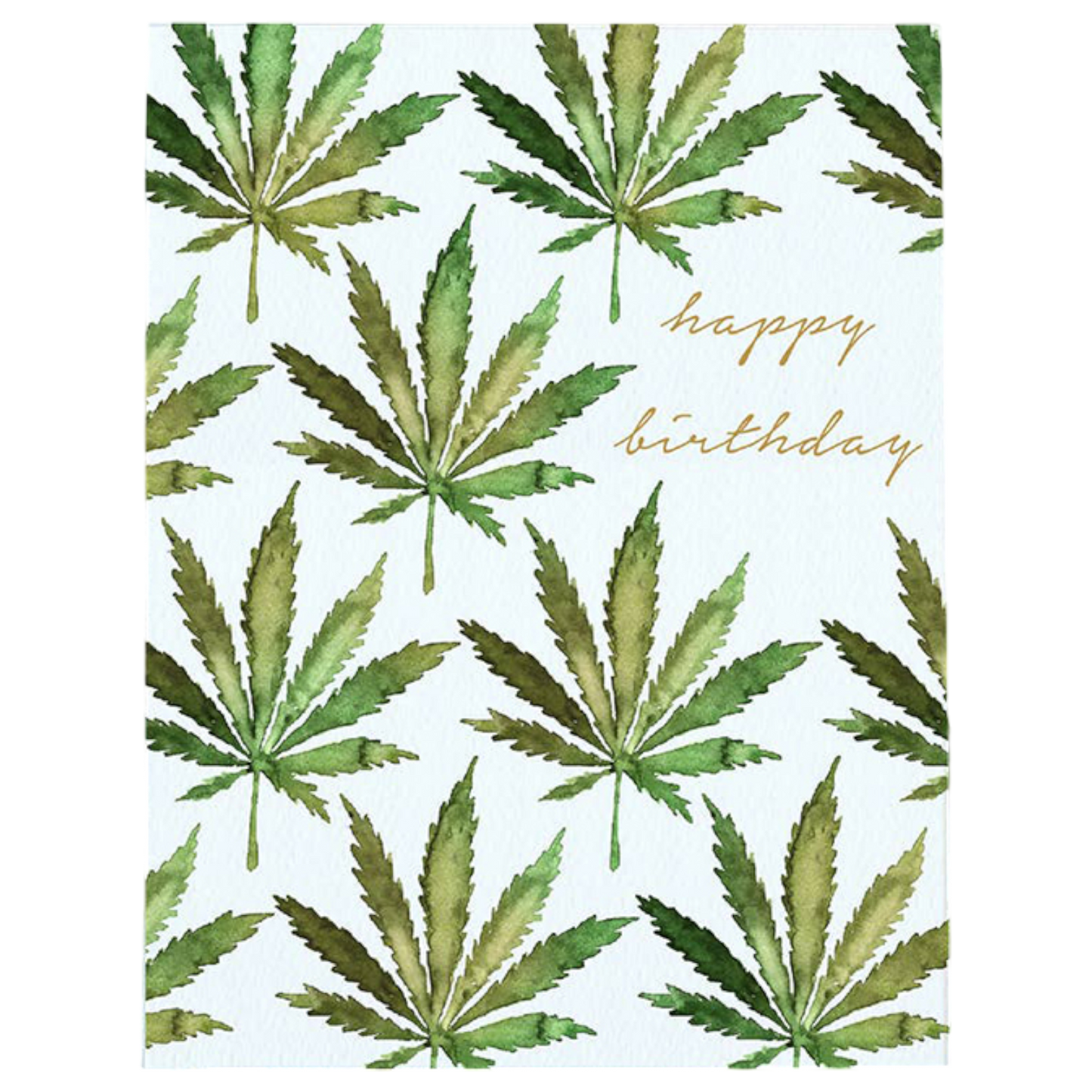 Cannabis Birthday Card