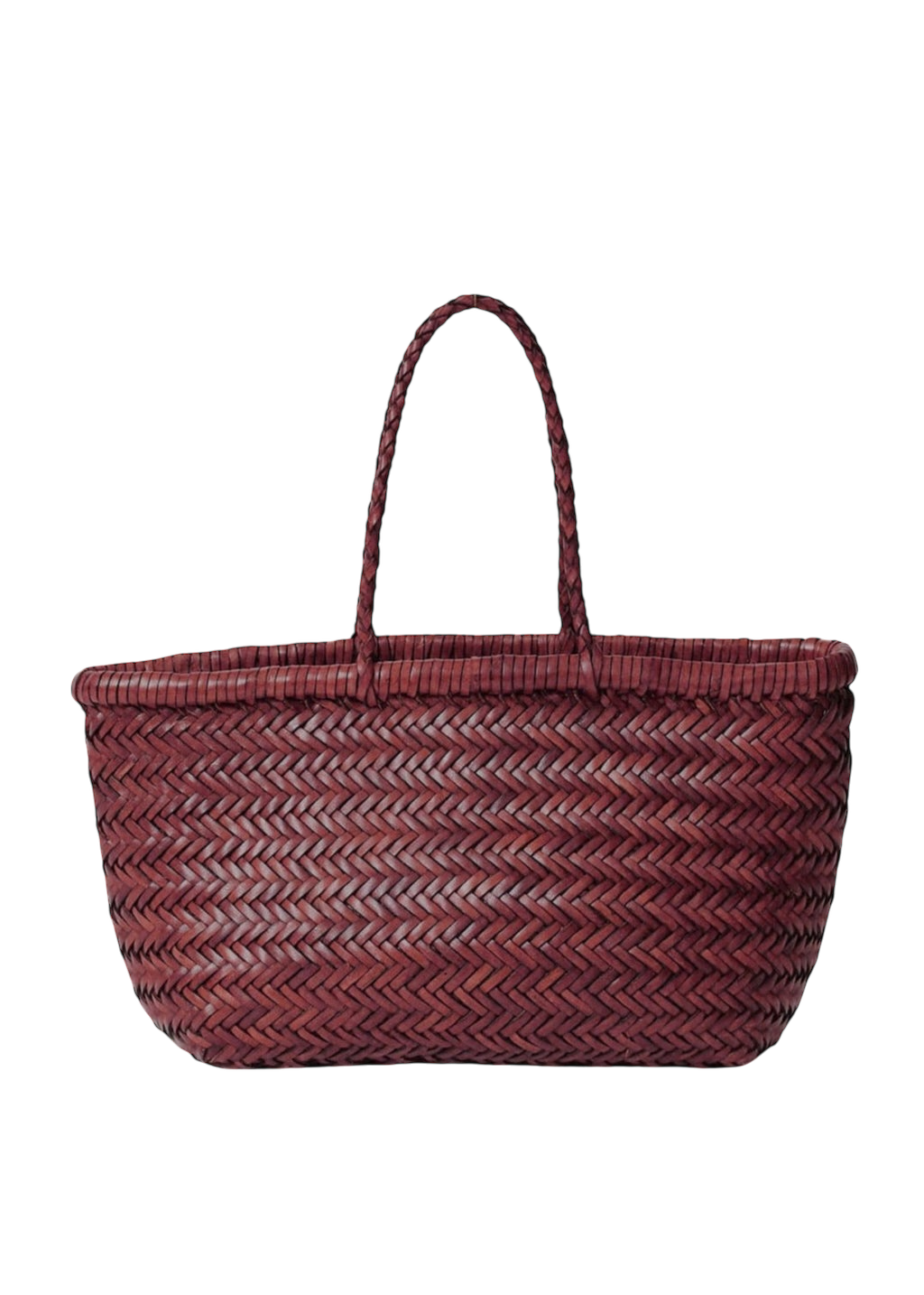Bamboo Triple Jump Bag- Bordo