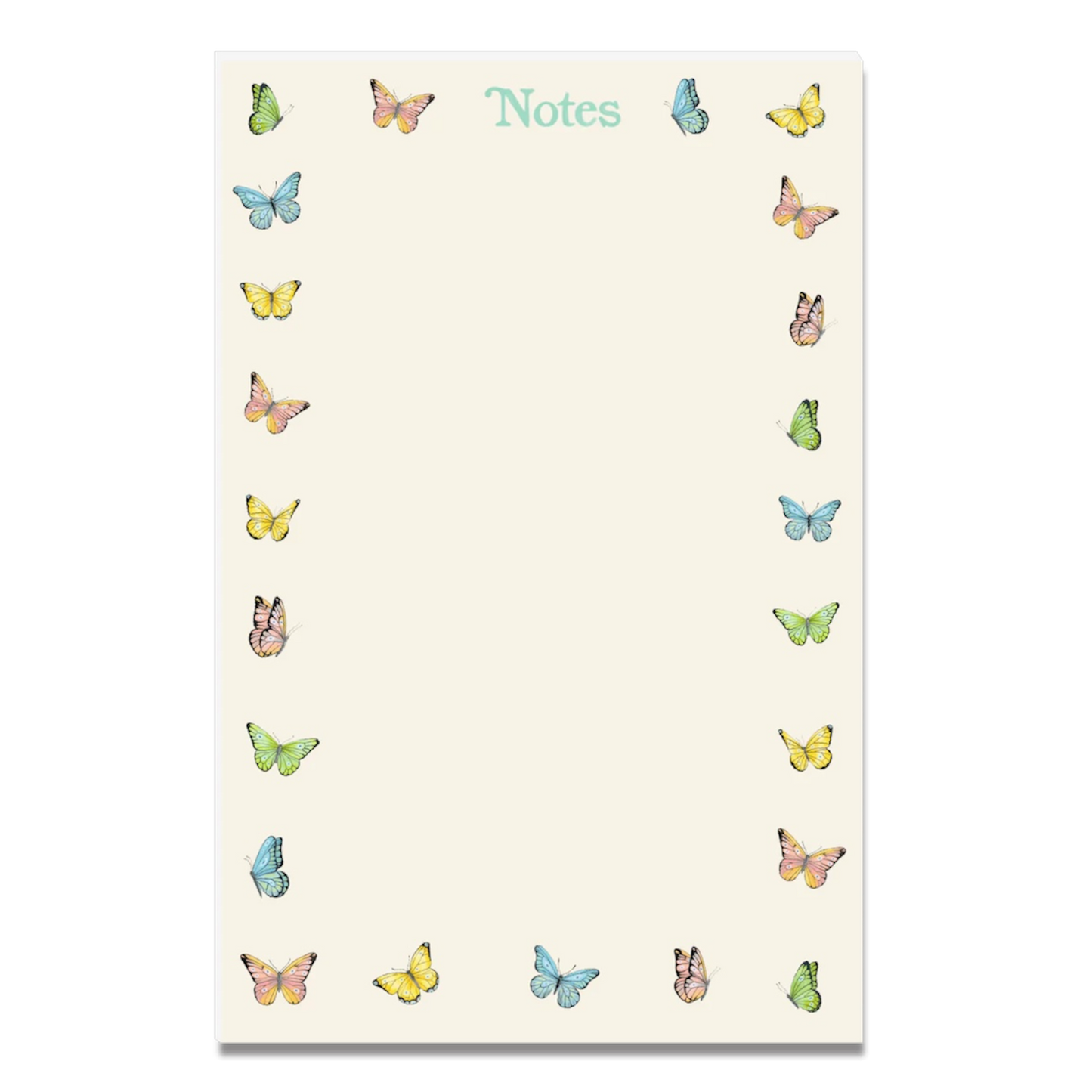Butterfly Border Notepad