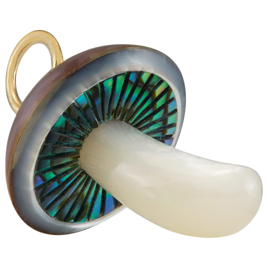 Copper Mabe Pearl Mushroom