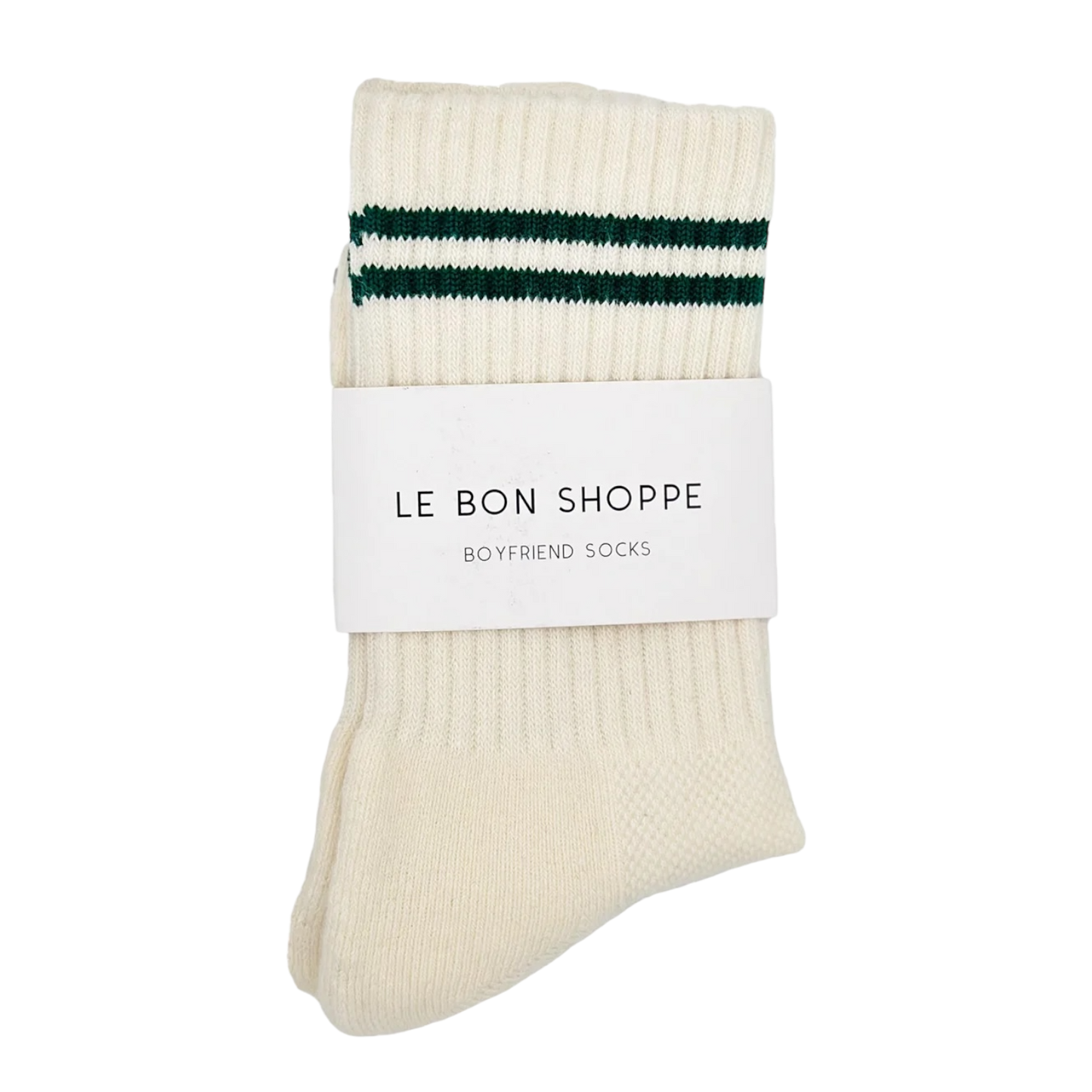 Boyfriend Socks Parchment