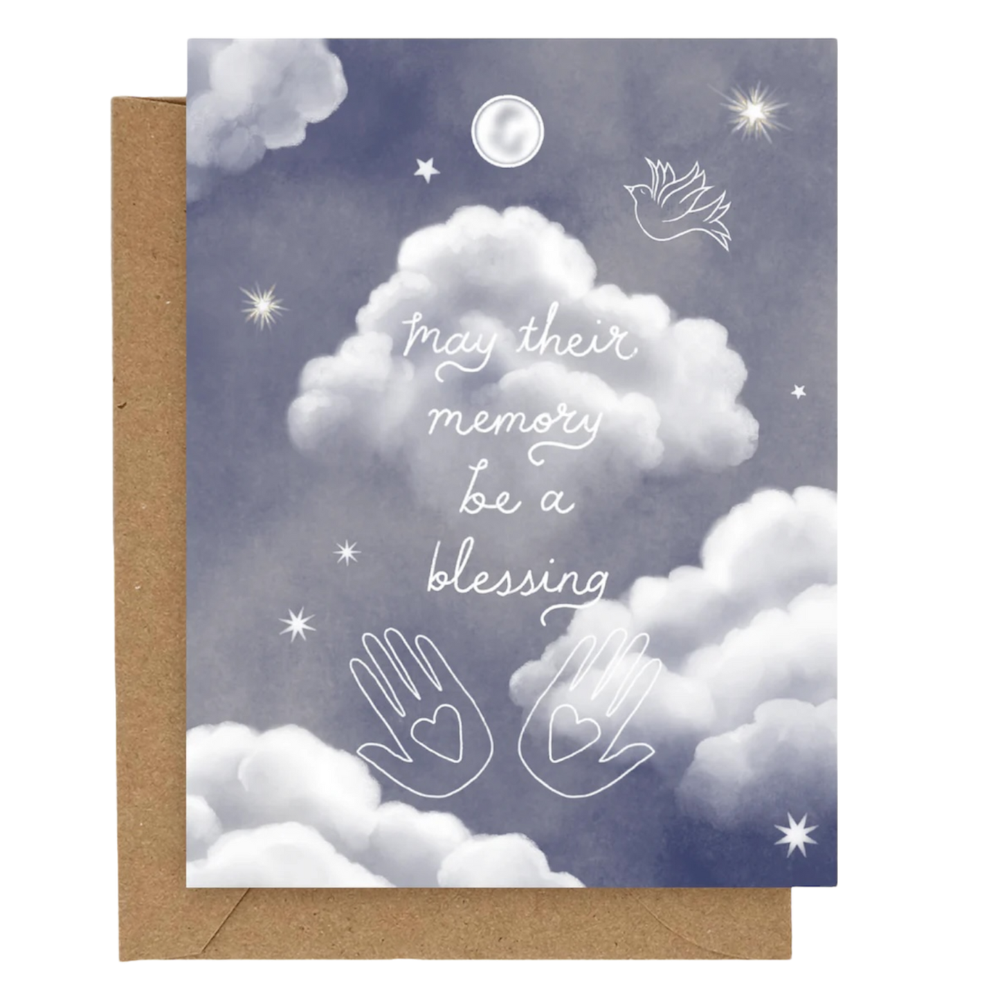 Clouds Blessing Card
