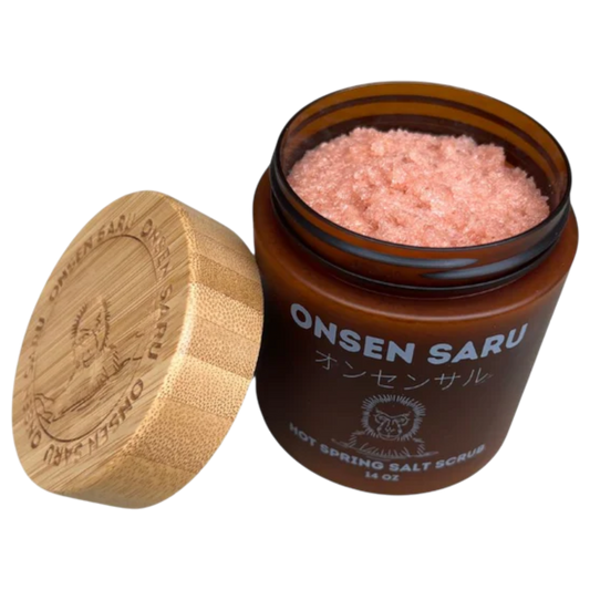 Onsen Saru Hot Spring Salt Scrub 14oz