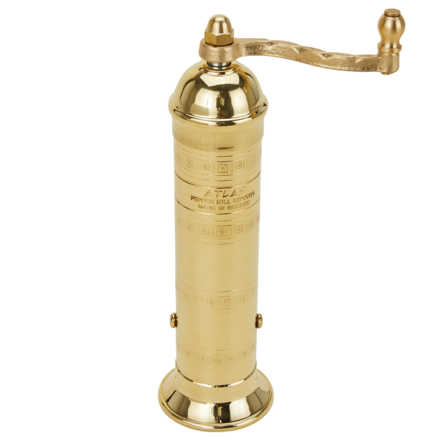Brass Pepper Mill 8"