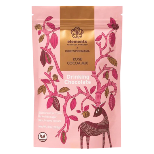 Rose Vegan Drinking Chocolate