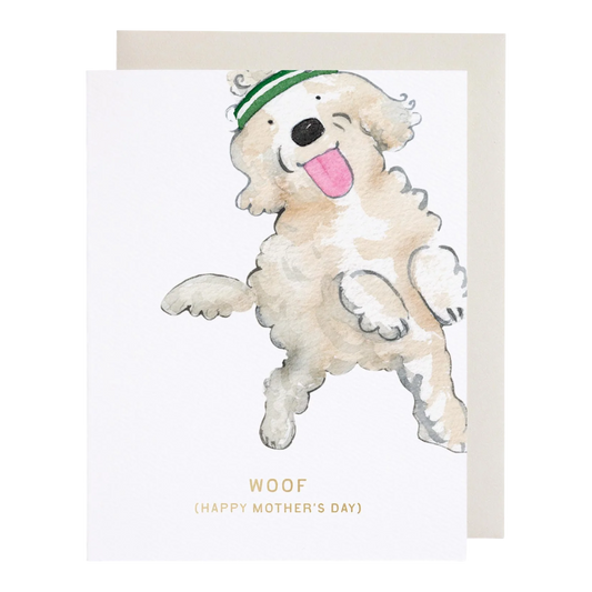 Off Leash Mother's Day Card