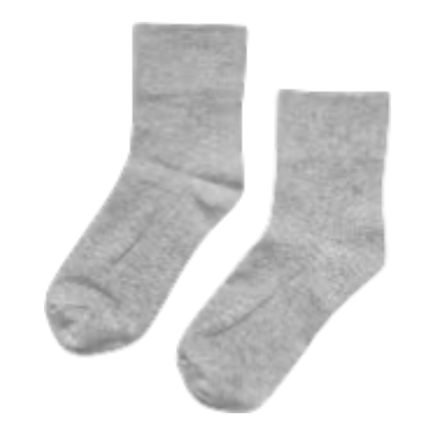 Sneaker Socks in Heather Grey