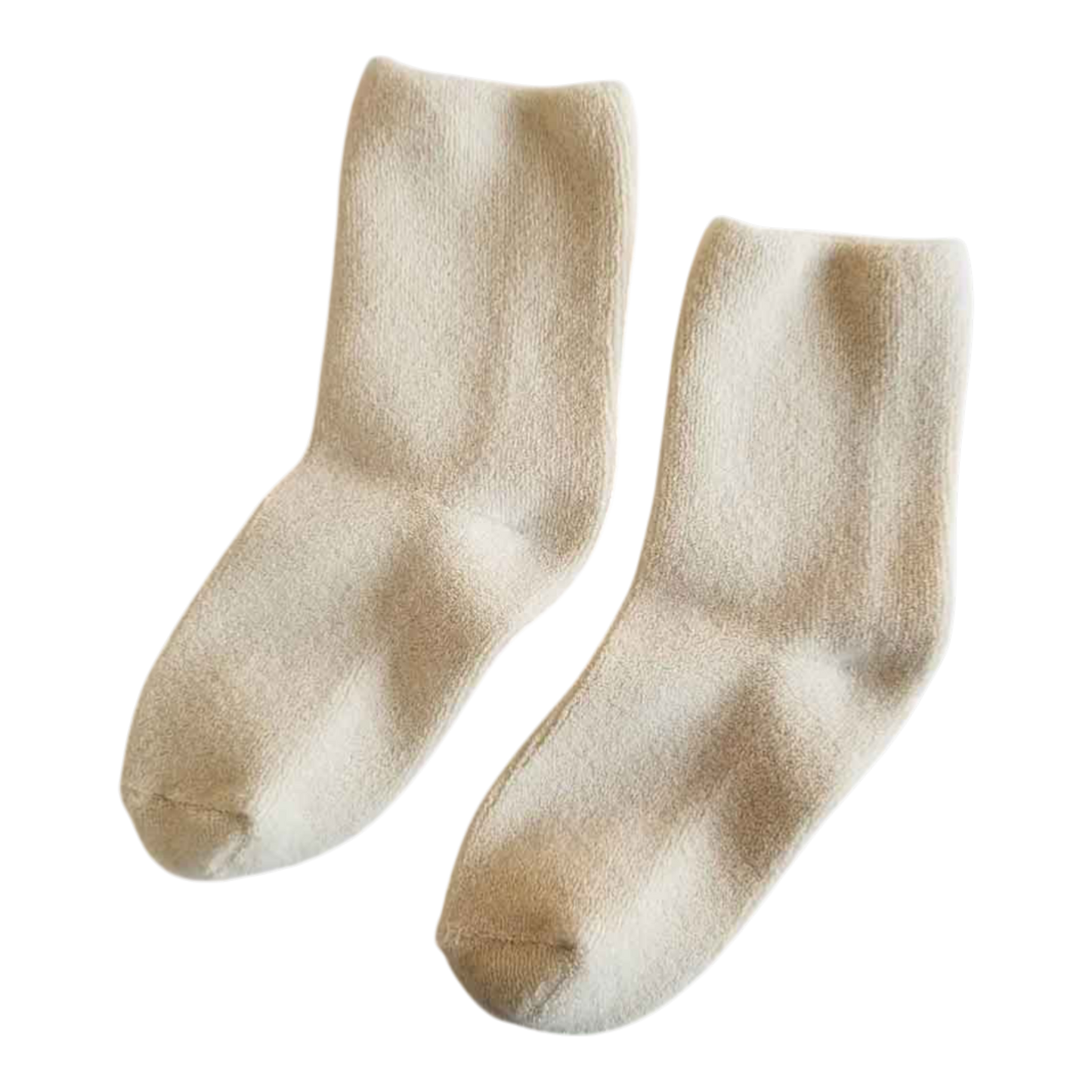 Cloud Socks in Ecru