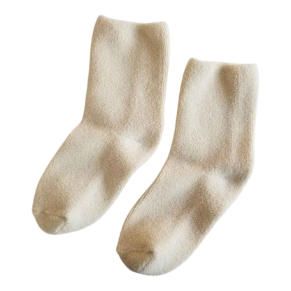 Cloud Socks in Ecru