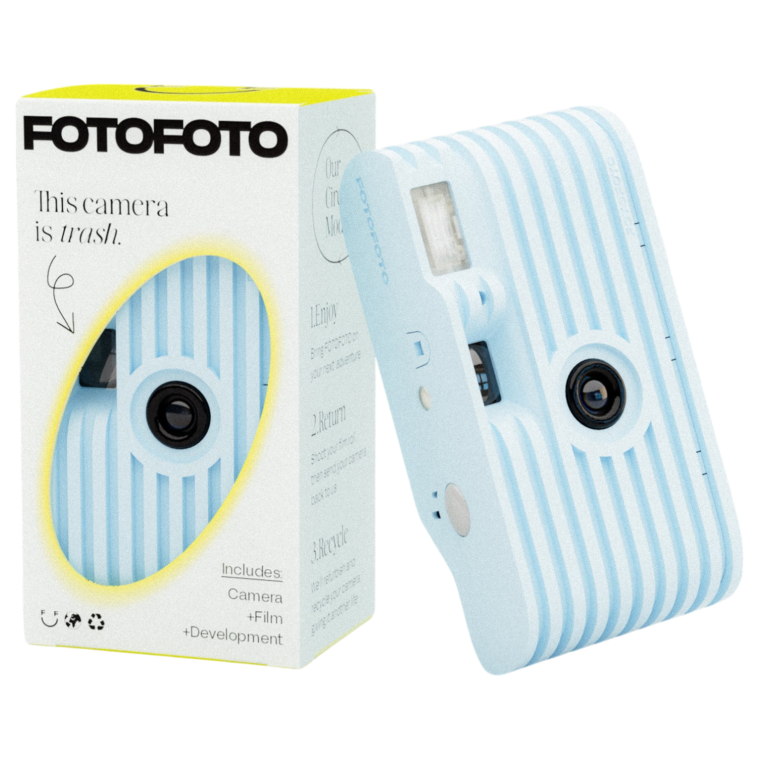 Sustainable Disposable Camera Atlas – Abierto - Main Image