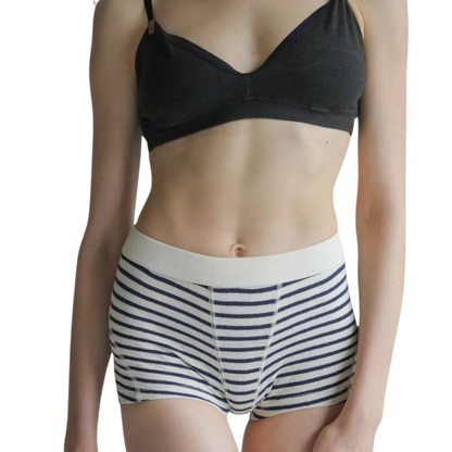 Handmade/Hand Dyed Natural Womens Boxer Shorts