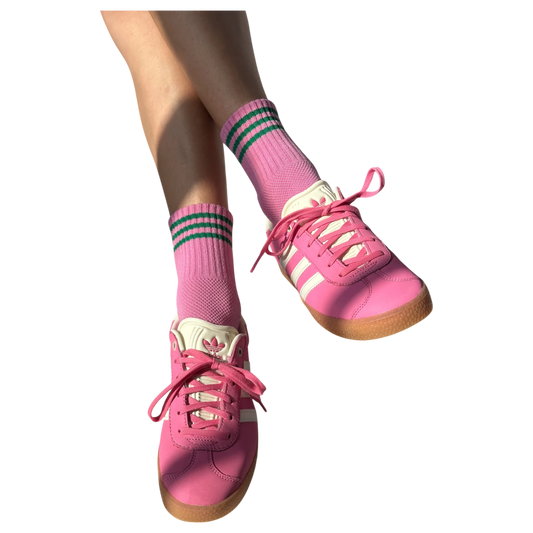 Girlfriend Socks | Rose Pink