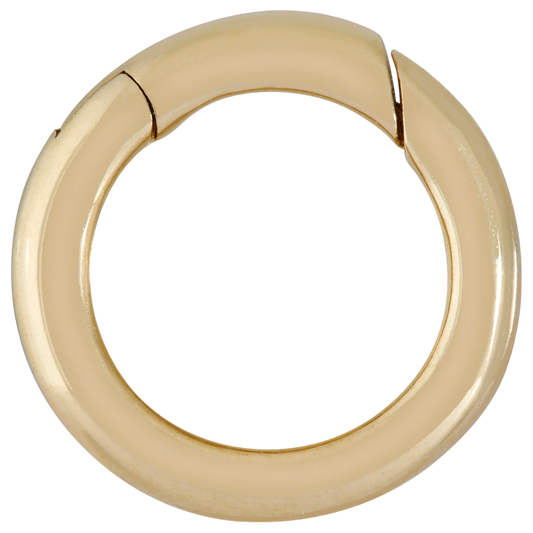 12mm Charm Clasp 14k