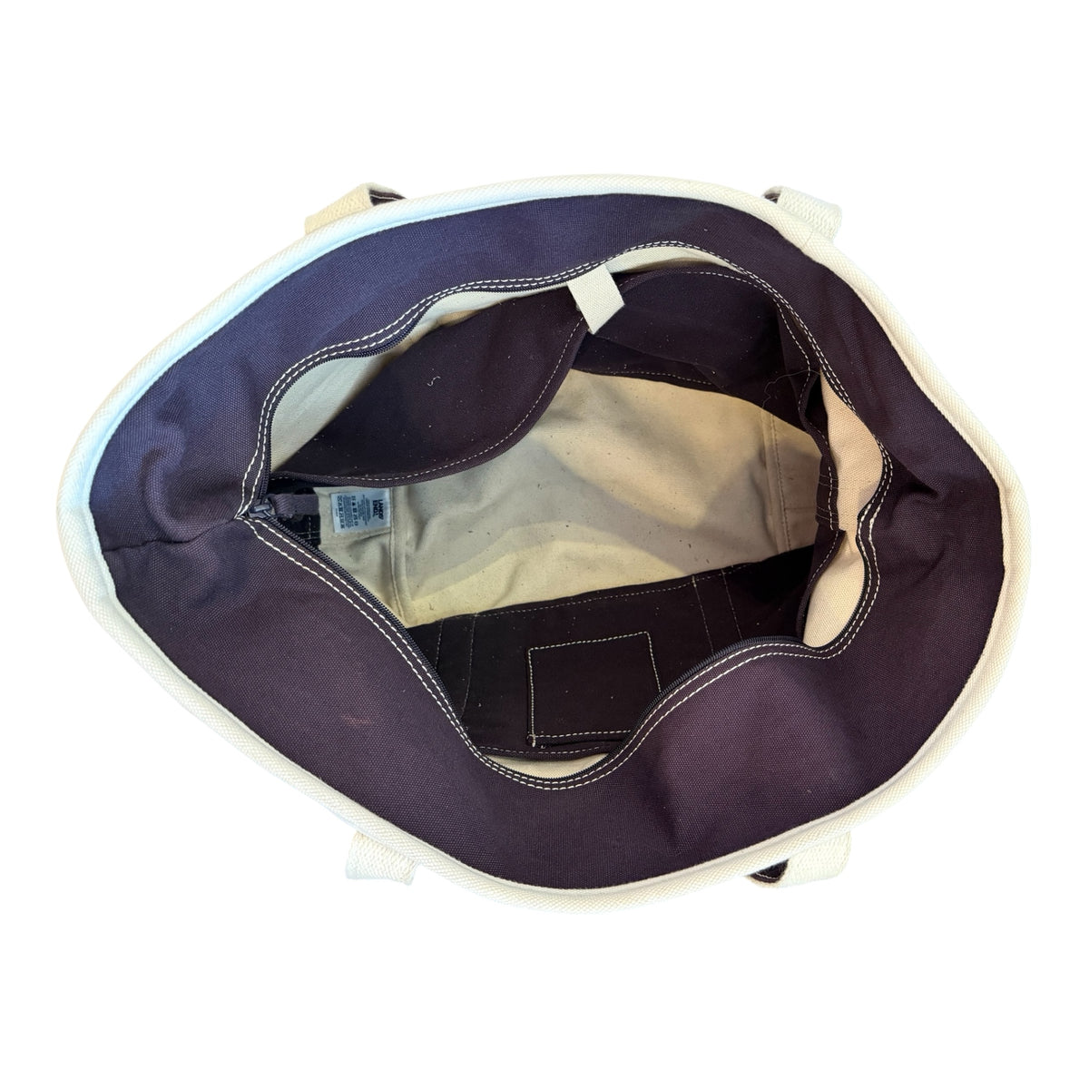 1960s Land's End XL Boat Tote Dodgers