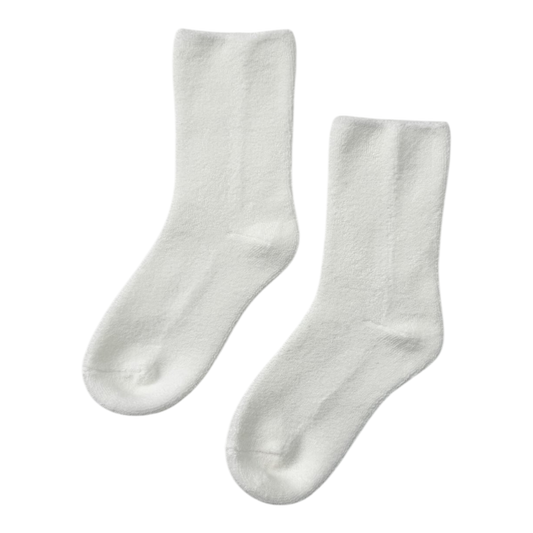 Cloud Socks Classic White