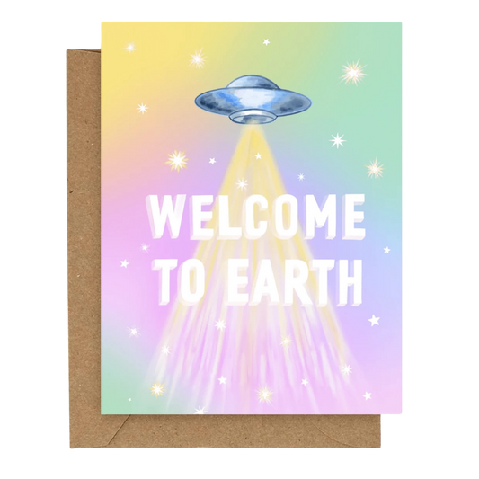 UFO Baby Card