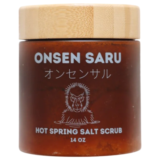 Onsen Saru Hot Spring Salt Scrub 14oz