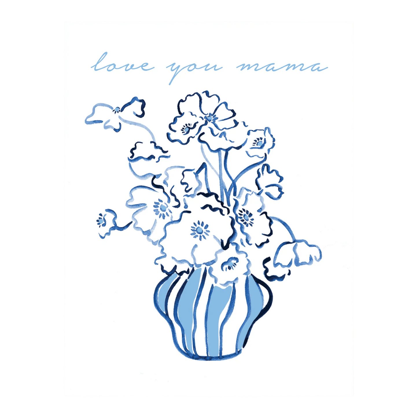 Love You Mama Mother's Day Card