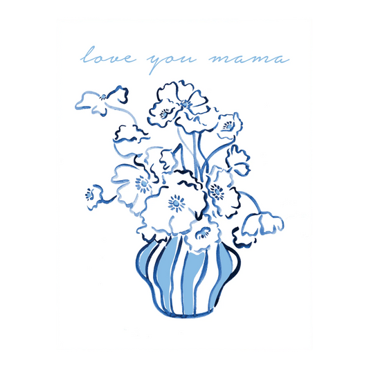 Love You Mama Mother's Day Card