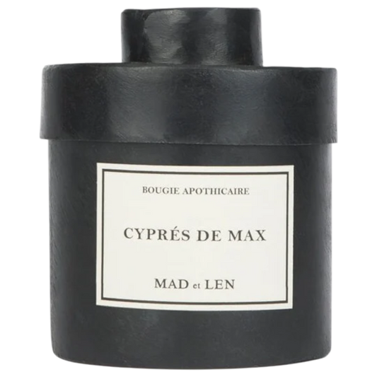 Bougie Apothicarie Cypres de Max Candle