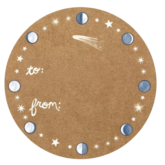 To/From Stickers Moon Phases