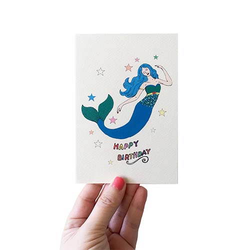 Mermaid Card