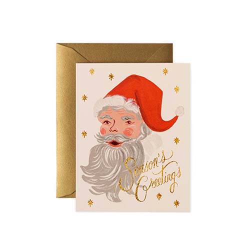 Greetings From Santa Card