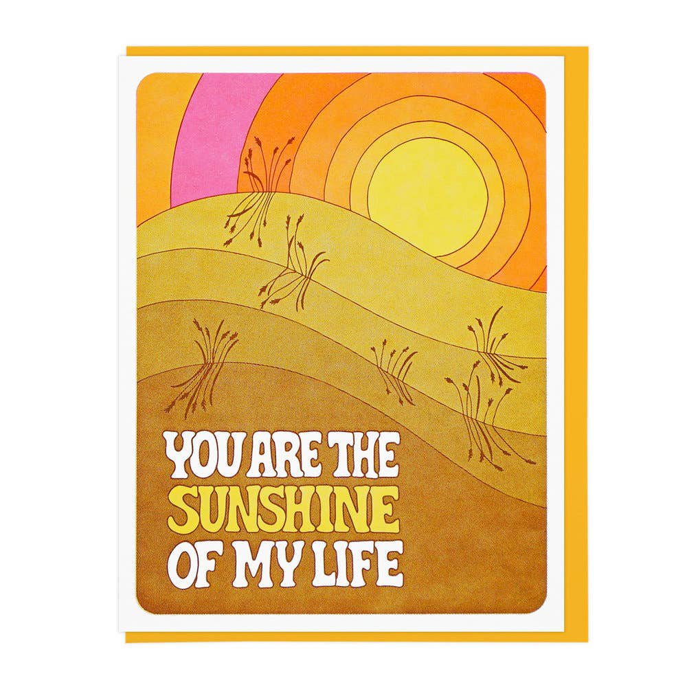 You Are the Sunshine of My Life Card