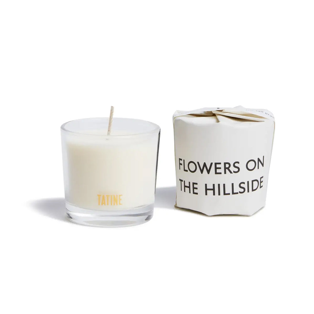Flowers on the Hillside Candle