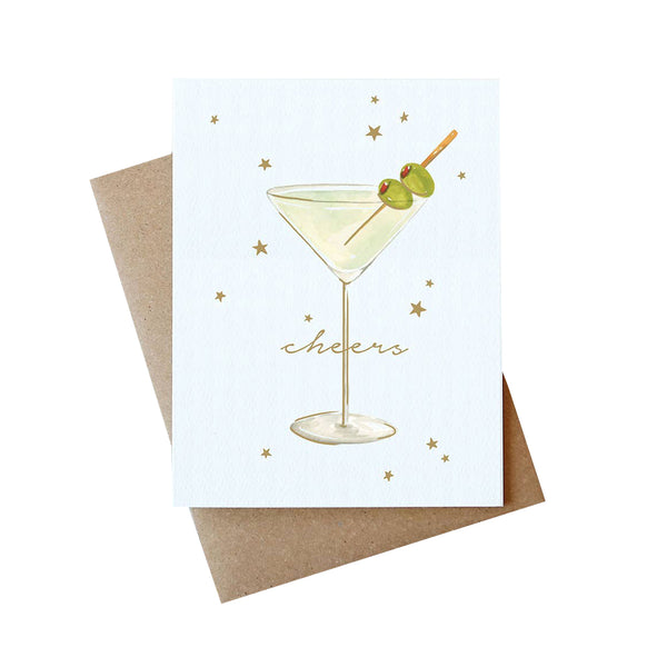 Martini Cheers Card