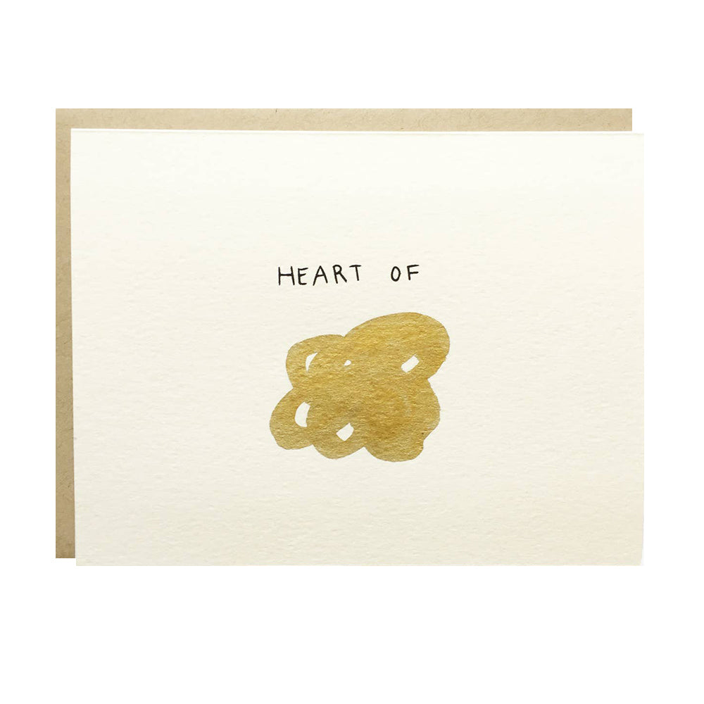 Heart of Gold Card
