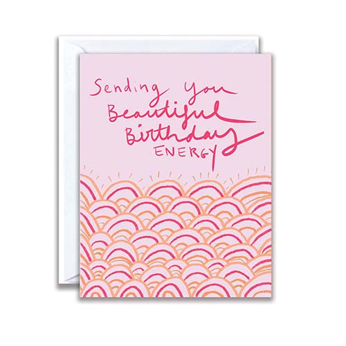 Birthday Energy Card