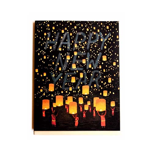 Thai Lanterns Card