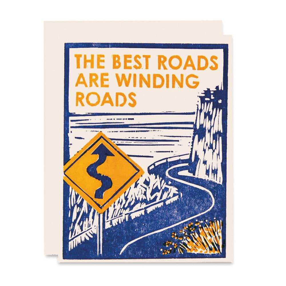 Winding Roads Card
