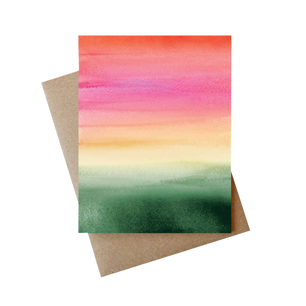 Ombre Blank Card