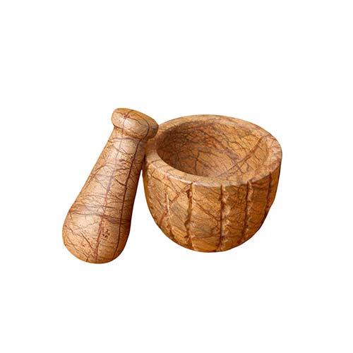 Forest Marble Mortar and Pestle