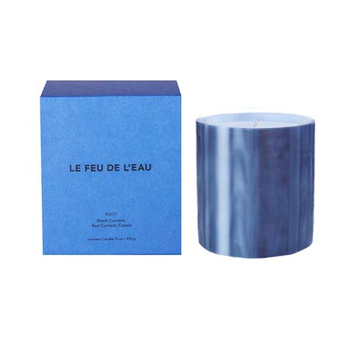 Le Feu Bleu Nuit: Red and Black Currant Candle